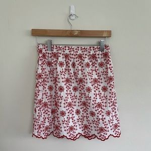 Jun & Ivy floral skirt